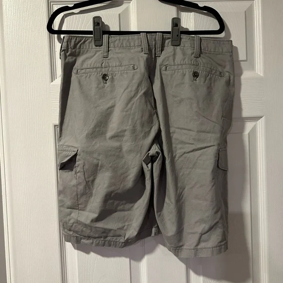 Express Men's Gray Cotton Shorts Size 32 - Picture 4 of 4